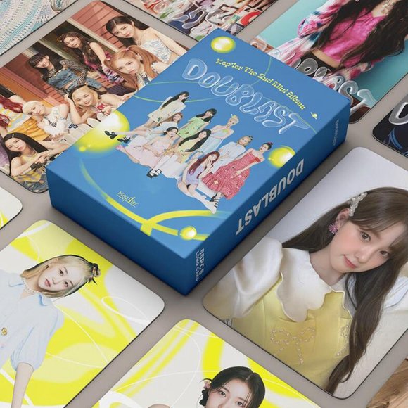 Kpop Other - NWT Kep1Er 2Nd Mini Album Doublast Lomo Fan Cards 55Pcs/Set Kpop